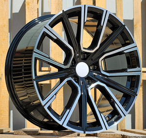 R19x9.5  5X120  ET  39  72.6  B5836  (IN5515)  Black Polished (MB)  For BMW  (K7)  ((Rear+Front) BMW 7) (1 foto / 1)