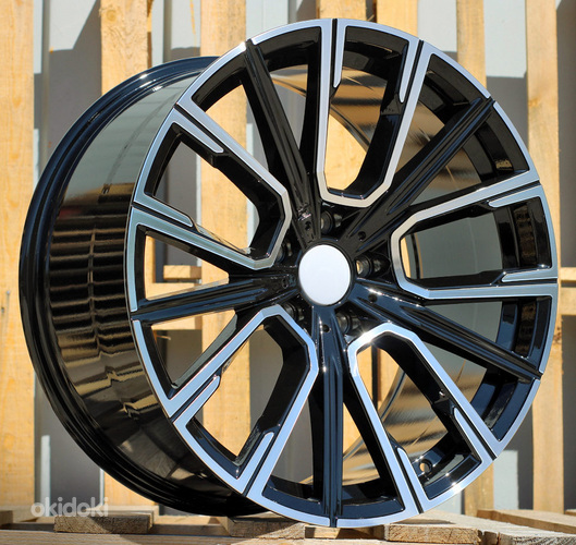 R20x8.5  5X120  ET  25  74.1  B5836  (IN5515)  Black Polished (MB)  For BMW  (K7)