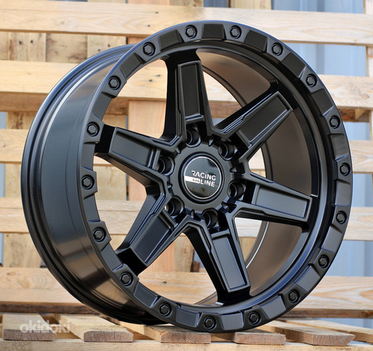R18x9  6X139.7  ET  10  110.1  B5840  Black Half Matt (BLHM)  For 4X4  (K4)