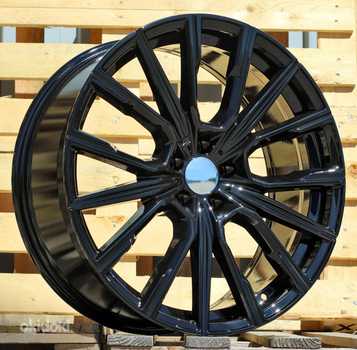 R20x10  5X112  ET  41  66.6  B5836  Black (BL)  For BMW  (K2)  (Rear+Front)