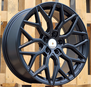 R18x8  5X114.3  ET  40  73.1  B5812  Black Half Matt (BLHM)  For RACIN  (P+K2)  (Style Vossen) (1 foto / 1)