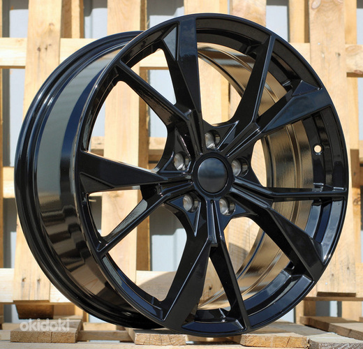 R19x8  5X112  ET  45  57.1  B5808  (IN5595)  Black (BL)  For VW  (P2)