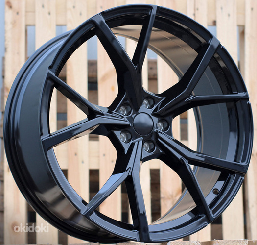R19x8  5X112  ET  28  66.6  B5801  (IN5499)  Black (BL)  For VW  (Z5)  (New TOUAREG)