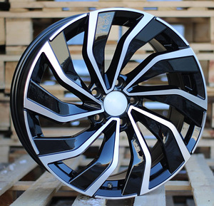 R18x8  5X112  ET  45  57.1  B5780  Black Polished (MB)  For VW  (Z7) (1 foto / 1)
