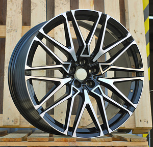 R22x10.5  5X112  ET  42  66.56  B5771  (FBX268)  Black Polished (MB)  For BMW  (M)  (HYBRID FORGED Rear+Front) (1 foto / 1)