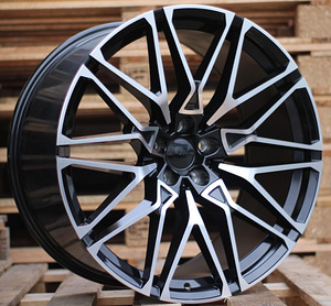R22x11  5X120  ET  40  74.1  B5771  (B16/HE5063)  Black Polished (MB)  For BMW  (K7?)  (Rear+Front) (1 foto / 1)