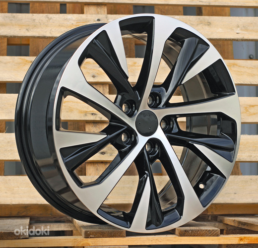 R18x7.5  5X114.3  ET  40  60.1  B5757  Black Polished (MB)  For LEX  (Z4)