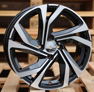 R15x6.5  4X100  ET  37  60.1  B5762  (BY1645)  Black Polished (MB)  For RENAU  (R) (1 foto / 1)