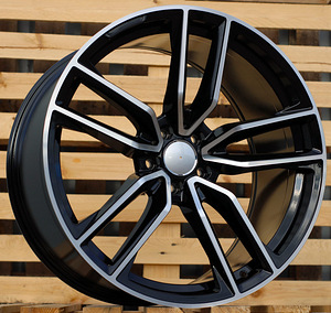 R22x10.5  5X112  ET  40  66.6  B5610  (XFE386)  Black Polished (MB)  For MER  (P1) (1 foto / 1)