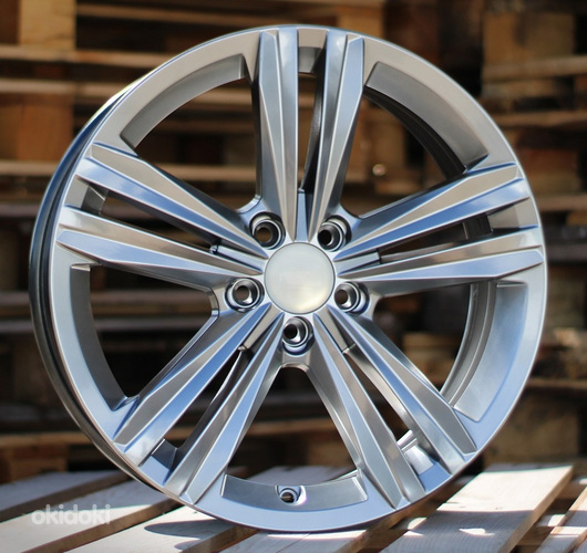 R17x7  5X100  ET  46  57.1  B5619  Hyper Black (HB)  For VW  (R)