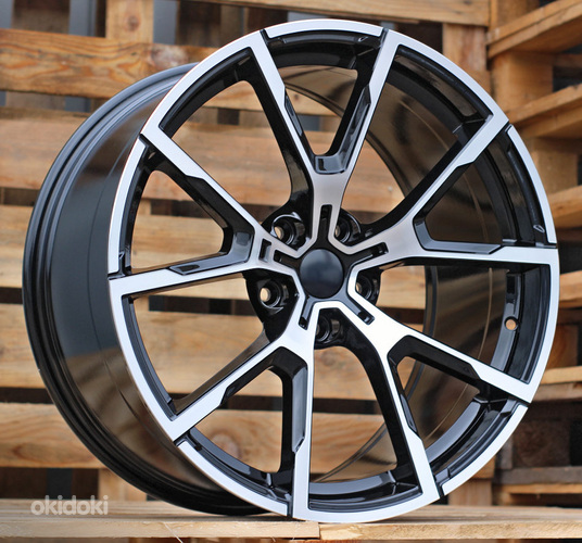R18x8  5X120  ET  34  72.6  B5601  Black Polished (MB)  For BMW  (P2)