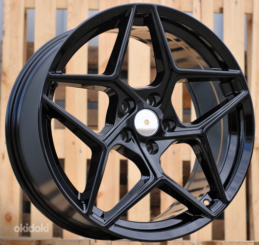 R18x8  5X112  ET  40  66.5  B5540  Black (BL)  For RACIN  (K4)
