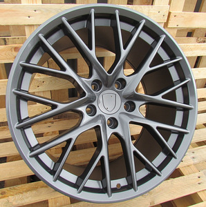 R21x11.5  5X130  ET  62  71.6  B5541  Gun Metal+Polished Lip (GMPL)  For PORCH  (K2)  (Rear+Front) (1 foto / 1)