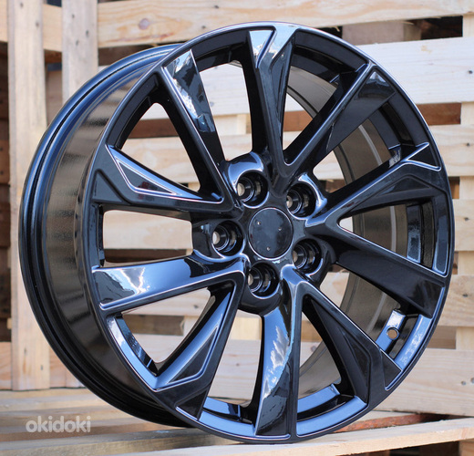 R17x7  5X114.3  ET  40  60.1  B5463  Black (BL)  For TOYOT  (R)