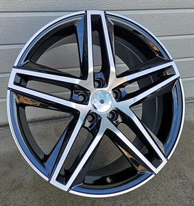 R17x7.5  5X100  ET  45  57.1  B5410  Black Polished+Powder Coating (MBPC)  For SEAT  (P1) (1 foto / 1)