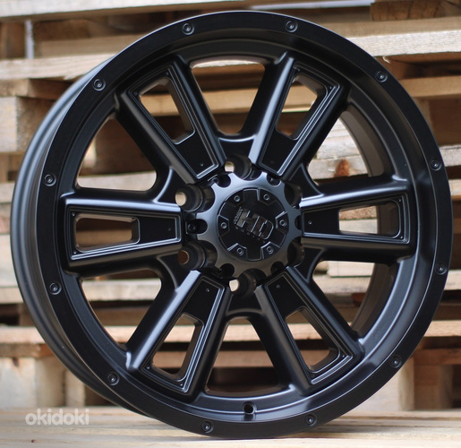 R18x9  6X139.7  ET  20  78.1  B5350  Black Matt (BM)  For 4X4  (K2)