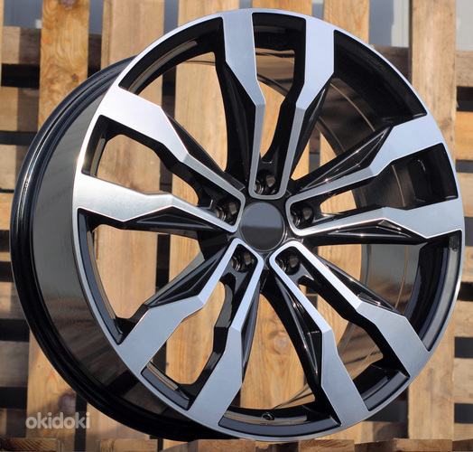 R20x8.5  5X112  ET  38  57.1  B5333  (IN5389)  Black Polished (MB)  For VW  (Z5+K8+Z6+Z4)