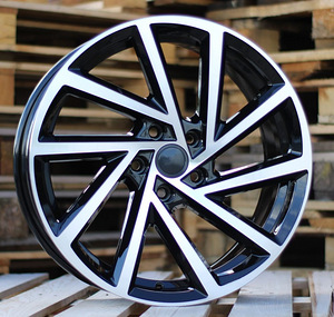 R18x7.5  5X112  ET  45  57.1  B5329  (BY1420/VW405)  Black Polished+Powder Coating (MBPC)  For VW  (K4+P+P2) (1 foto / 1)
