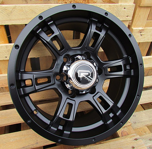 R16x8  5X139.7  ET  0  110.1  B5317  Black Half Matt+Polished Lip (MBHMPL)  For 4X4  (R) (1 foto / 1)