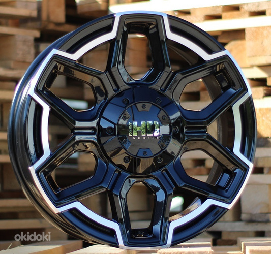 R17x8  10X114/127  ET  20  73.1  B5260  Black Polished (MB)  For 4X4  (R)