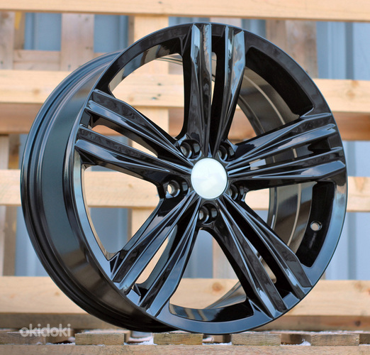 R18x8  5X112  ET  41  57.1  B5293  Black (BL)  For VW  (P)