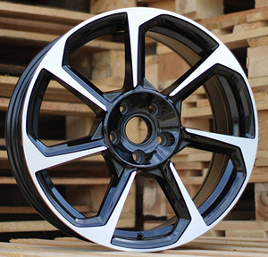 R19x8.5  5X112  ET  38  66.5  B5213  (YF7070)  Black Polished (MB)  For AUD  (P2)  (HYBRID FORGED) (1 foto / 1)