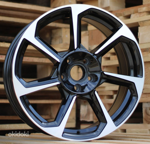 R19x8.5  5X112  ET  38  66.5  B5213  (YF7070)  Black Polished (MB)  For AUD  (P2)  (HYBRID FORGED)