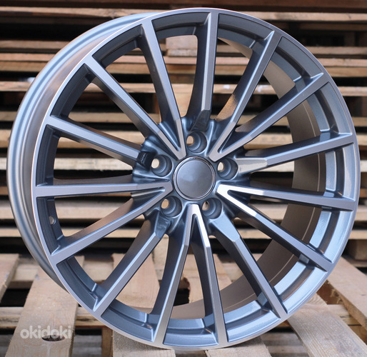 R18x8  5X112  ET  35  66.5  B5246  Grey Polished (MG)  For AUD  (K4)