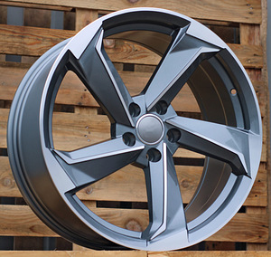 R20x9  5X112  ET  35  66.5  B5185  (A5458)  Grey Polished (MG)  For AUD  (P) (1 foto / 1)