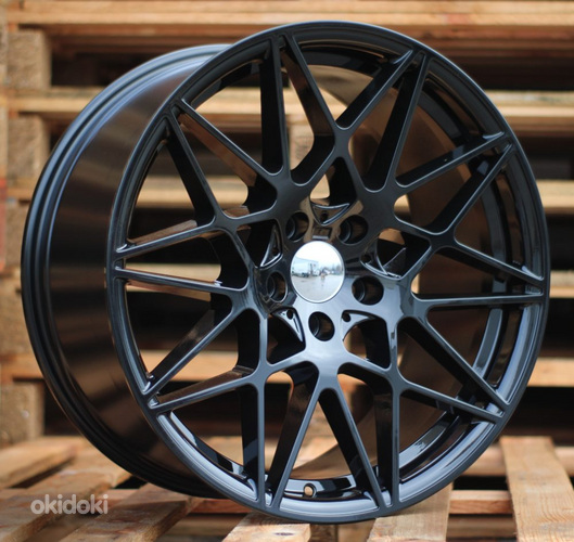 R18x8.5  5X120  ET  35  72.6  B5167  Black (BL)  For BMW  (Z7)  (HYBRID FORGED Rear+Front)