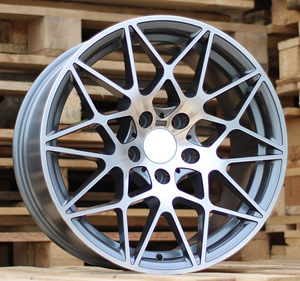 R19x8.5  5X120  ET  33  72.6  B5167  Grey Polished (MG)  For BMW  (P)  (Rear+Front) (1 foto / 1)