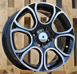 R15x6  4X98  ET  35  58.1  B5164  Black Polished (MB)  For FIAT  (K4) (1 foto / 1)