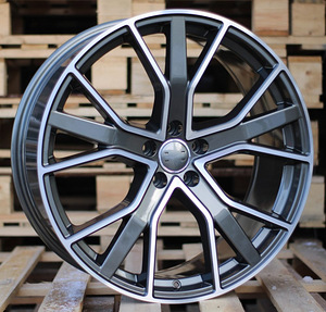R22x10  5X112  ET  21  66.5  B5131  (A5383)  Grey Polished (MG)  For AUD  (P) (1 foto / 1)