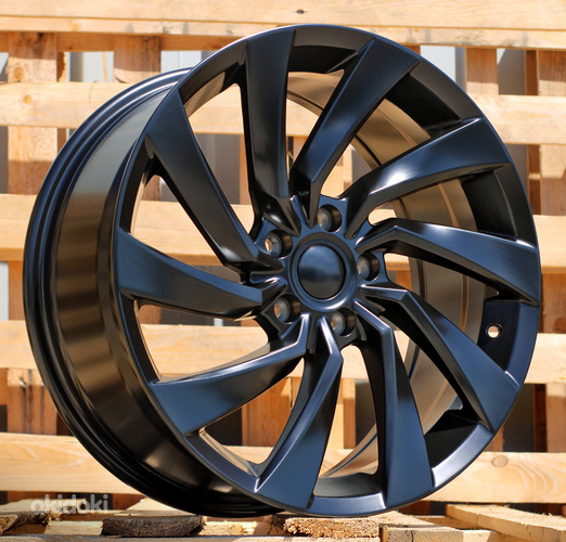 R19x8  5X112  ET  40  57.1  B5083  Black Half Matt (BLHM)  For VW  (K2)