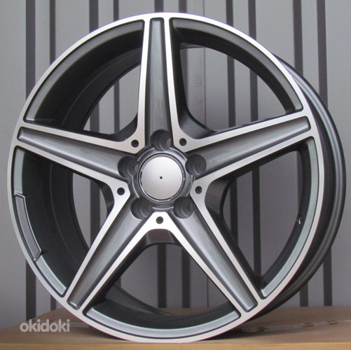 R17x7.5  5X112  ET  44  66.6  B5052  (IND5376)  Grey Polished (MG)  For MER  (A)