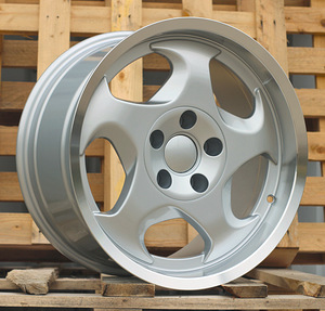 R17x9  5X120  ET  17  74.1  B2418  Silver+Polished Lip (SP)  For BMW  (Z1)  (Rear Left) (1 foto / 1)