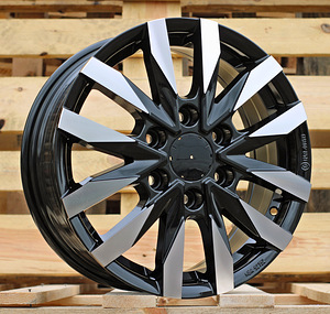 R16x6.5  6X130  ET  54  84.1  B3023  Black Polished (MB)  For MER  (Z2)  (HYBRID FORGED(max 1400kg)) (1 foto / 1)
