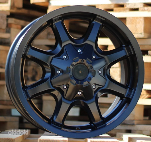 R17x9  6X139.7  ET  M10  110.1  B2004  Black Half Matt (BLHM)  For 4X4  (P2)