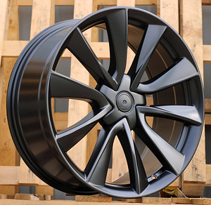 R19x8.5  5X114.3  ET  40  64.1  B2046  Black Half Matt (BLHM)  For TESLA  (Z1+P2+Z2)  (Model 3) (1 foto / 1)
