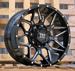 R20x10  8X165.1  ET  0  121.3  B1956  Black (BL)  For 4X4  (K3)  (Milling) (1 foto / 1)