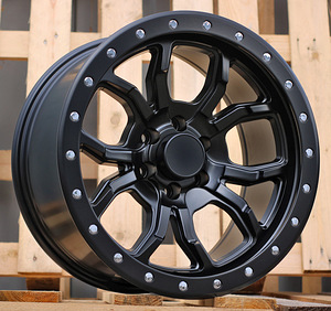 R17x9  6X114.3  ET  0  66.1  B1898  Black Half Matt (BLHM)  For 4X4  (P)  (4X4) (1 foto / 1)
