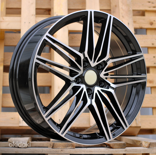 R19x7.5  5X114.3  ET  48  67.1  B1849  Black Polished (MB)  For AUTO