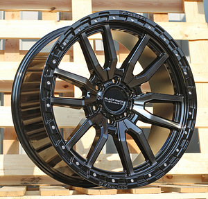 R18x8.5  6X139.7  ET  30  106.1  B1823  Black+Tinted Face (BLTF)  For 4X4  (K3) (1 foto / 1)