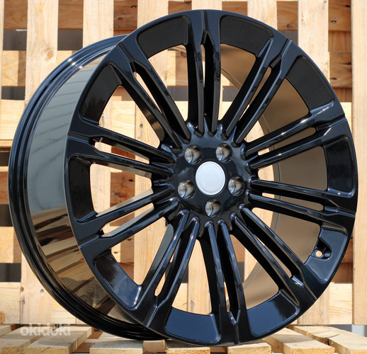 R22x9.5  5X108  ET  42  63.3  B1808  (FBX190)  Black (BL)  For LAND  (P2)  (HYBRID FORGED)