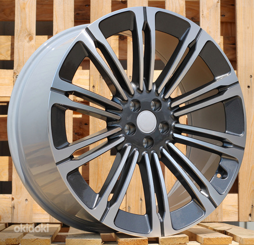 R23x9.5  5X120  ET  42.5  72.6  B1808  (JT268)  Grey Polished (MG)  For LAND  (K7)