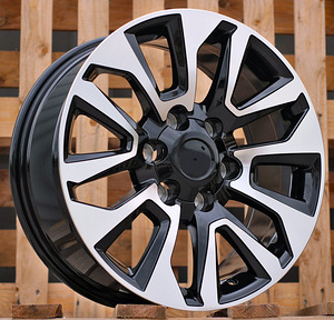 R19x7.5  6X139.7  ET  25  106.1  B1743  Black Polished (MB)  For 4X4  (Z1+Z4)  (TOYOTA) (1 foto / 1)