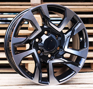 R17x7.5  6X139.7  ET  25  106.1  B1704  Black Polished (MB)  For 4X4  (Z1+Z3)  (New TOYOTA) (1 foto / 1)