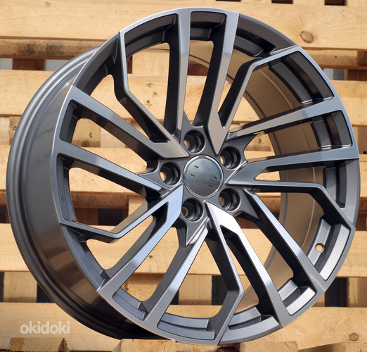 R19x8.5  5X112  ET  40  66.5  B1618  Grey Polished (MG)  For AUD  (Z2)  ((AKC 100 Eur))