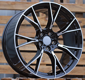 R20x8.5  5X120  ET  38  72.6  B1617  (INDH753)  Black Matt (BM)  For BMW  (K7)  (Rear+Front) (1 foto / 1)