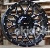 R18x9  6X114.3  ET  M12  66.1  B1592  Black Matt+Polished Lip (BMPL)  For 4X4  (K3)